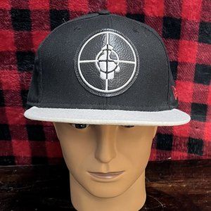 Vintage OBEY x Public Enemy x New Era 59fifty Mens 7½ Fitted Hip Hop Hat…